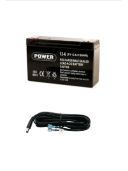 Akumulators Burrel N24 un E24 kamerām (6V)