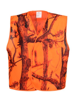 Kerge Safety Camo veste