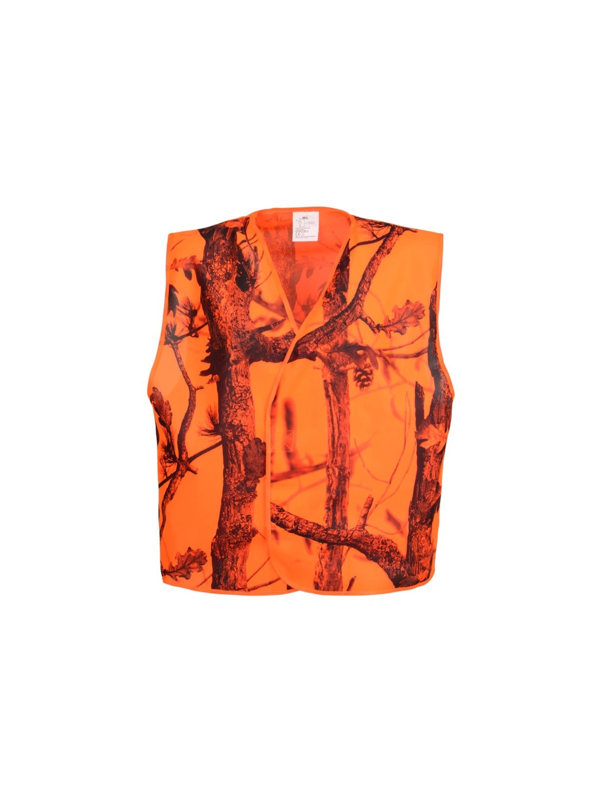 Kerge Safety Camo veste