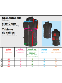 Thermosoles elektriski apsildāmā veste