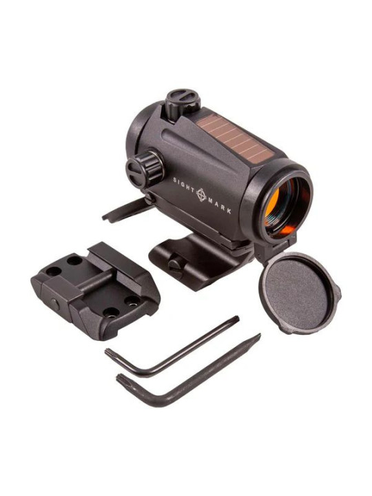Sightmark MTS Mini Solar 1*22 sarkanā punkta tēmeklis Sightmark MTS Mini Solar 1*22 sarkanā punkta tēmeklis