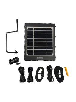 Burrel saules panelis ar iekšējo akumulatoru