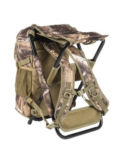 ProHunt mugursoma-krēsls kamuflāžas rakstā