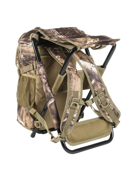 ProHunt mugursoma-krēsls kamuflāžas rakstā