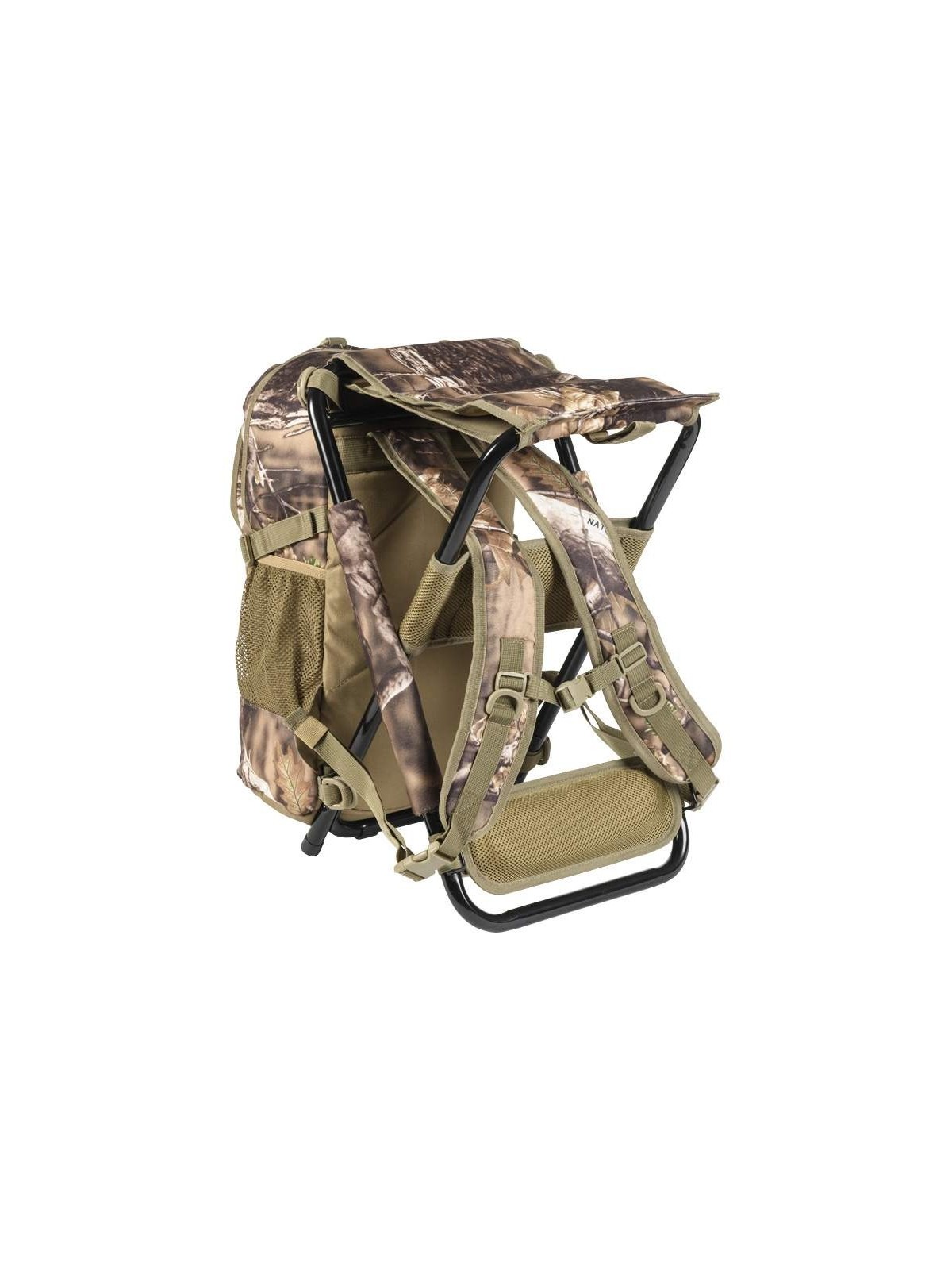 ProHunt mugursoma-krēsls kamuflāžas rakstā