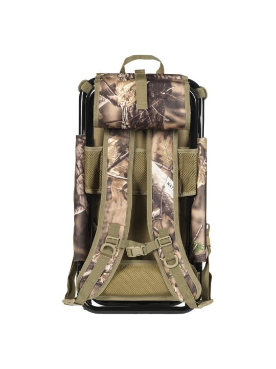 ProHunt mugursoma-krēsls kamuflāžas rakstā